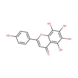 O=c1cc(-c2ccc(O)cc2)oc2c(O)c(O)c(O)c(O)c12 ZINC000004887558