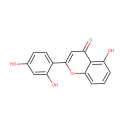 O=c1cc(-c2ccc(O)cc2O)oc2cccc(O)c12 ZINC000653762989