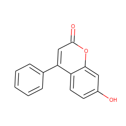 O=c1cc(-c2ccccc2)c2ccc(O)cc2o1 ZINC000000162733