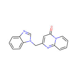 O=c1cc(Cn2cnc3ccccc32)nc2ccccn12 ZINC000095920918