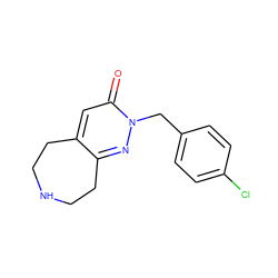 O=c1cc2c(nn1Cc1ccc(Cl)cc1)CCNCC2 ZINC000045320021