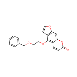 O=c1ccc2c(OCCOCc3ccccc3)c3ccoc3cc2o1 ZINC000035978866