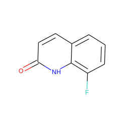 O=c1ccc2cccc(F)c2[nH]1 ZINC000038537662