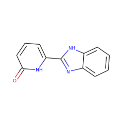 O=c1cccc(-c2nc3ccccc3[nH]2)[nH]1 ZINC000013679467