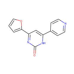 O=c1nc(-c2ccco2)cc(-c2ccncc2)[nH]1 ZINC001772602716