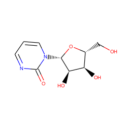 O=c1ncccn1[C@@H]1O[C@H](CO)[C@@H](O)[C@H]1O ZINC000006119090