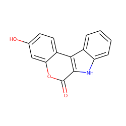 O=c1oc2cc(O)ccc2c2c1[nH]c1ccccc12 ZINC000082153073