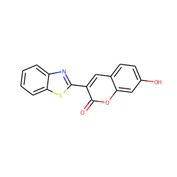 O=c1oc2cc(O)ccc2cc1-c1nc2ccccc2s1 ZINC000000146104