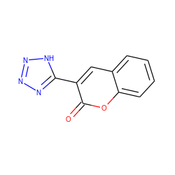 O=c1oc2ccccc2cc1-c1nnn[nH]1 ZINC000071318849