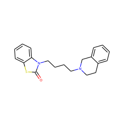 O=c1sc2ccccc2n1CCCCN1CCc2ccccc2C1 ZINC000299825872