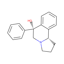 O[C@@]1(c2ccccc2)CN2CCC[C@H]2c2ccccc21 ZINC000029234885