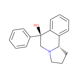 O[C@]1(c2ccccc2)CN2CCC[C@H]2c2ccccc21 ZINC000029242401