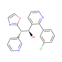 O[C@H](c1cccnc1-c1cccc(Cl)c1)[C@H](c1cccnc1)c1ncco1 ZINC001772633091