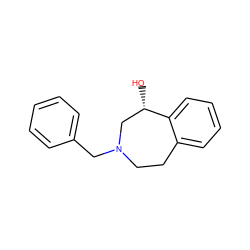 O[C@H]1CN(Cc2ccccc2)CCc2ccccc21 ZINC000653694208