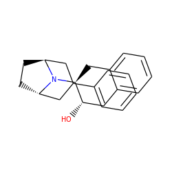 O[C@H]1Cc2ccccc2C[C@@H]1N1[C@H]2CC[C@H]1CC(c1ccccc1)C2 ZINC000100799615