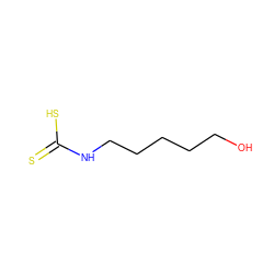 OCCCCCNC(=S)S ZINC000034449436