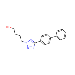 OCCCCn1nnc(-c2ccc(-c3ccccc3)cc2)n1 ZINC000013744452