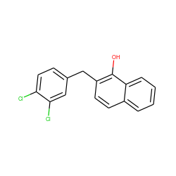 Oc1c(Cc2ccc(Cl)c(Cl)c2)ccc2ccccc12 ZINC000027194054