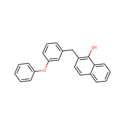 Oc1c(Cc2cccc(Oc3ccccc3)c2)ccc2ccccc12 ZINC000027199370