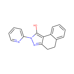 Oc1c2c(nn1-c1ccccn1)CCc1ccccc1-2 ZINC000101463415