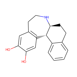 Oc1cc2c(cc1O)[C@H]1c3ccccc3CC[C@@H]1NCC2 ZINC000072105231