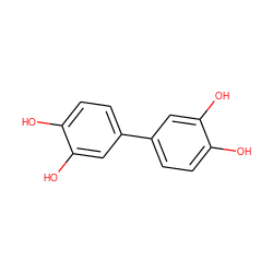 Oc1ccc(-c2ccc(O)c(O)c2)cc1O ZINC000001720100