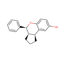 Oc1ccc2c(c1)[C@H]1CCC[C@H]1[C@@H](c1ccccc1)O2 ZINC000028821977