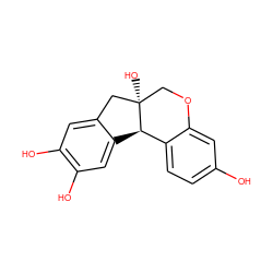 Oc1ccc2c(c1)OC[C@]1(O)Cc3cc(O)c(O)cc3[C@H]21 ZINC000000899553