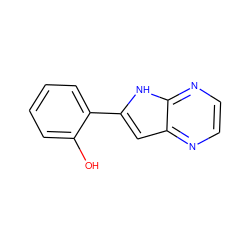 Oc1ccccc1-c1cc2nccnc2[nH]1 ZINC000100830191