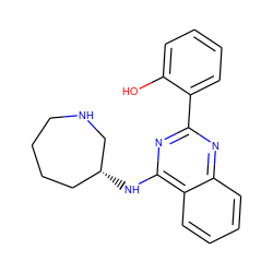 Oc1ccccc1-c1nc(N[C@@H]2CCCCNC2)c2ccccc2n1 ZINC000059280447