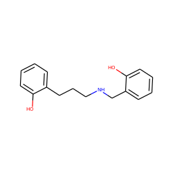 Oc1ccccc1CCCNCc1ccccc1O ZINC001772584187