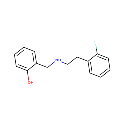 Oc1ccccc1CNCCc1ccccc1F ZINC000019912656