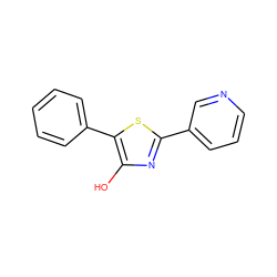 Oc1nc(-c2cccnc2)sc1-c1ccccc1 ZINC000000012808