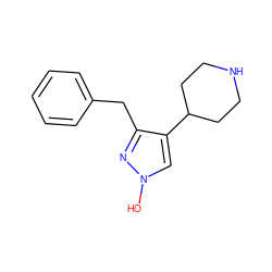 On1cc(C2CCNCC2)c(Cc2ccccc2)n1 ZINC000049112041