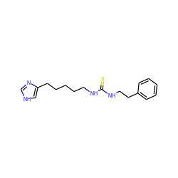 S=C(NCCCCCc1c[nH]cn1)NCCc1ccccc1 ZINC000013741812