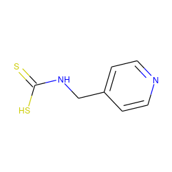 S=C(S)NCc1ccncc1 ZINC000038219451