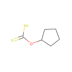 S=C(S)OC1CCCC1 ZINC000034495610