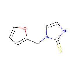 S=c1[nH]ccn1Cc1ccco1 ZINC000000024727