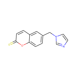 S=c1ccc2cc(Cn3ccnc3)ccc2o1 ZINC000013586728