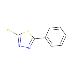 Sc1nnc(-c2ccccc2)s1 ZINC000013532595