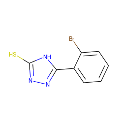 Sc1nnc(-c2ccccc2Br)[nH]1 ZINC000018116109