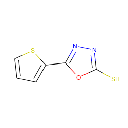 Sc1nnc(-c2cccs2)o1 ZINC000000158901