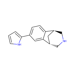 c1c[nH]c(-c2ccc3c(c2)[C@H]2CNC[C@H]3C2)c1 ZINC000101030856