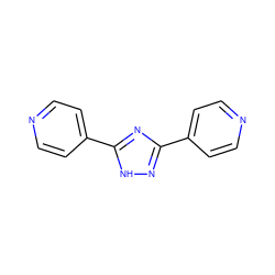 c1cc(-c2n[nH]c(-c3ccncc3)n2)ccn1 ZINC000008048404