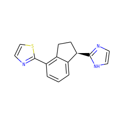 c1cc(-c2nccs2)c2c(c1)[C@H](c1ncc[nH]1)CC2 ZINC000029048097