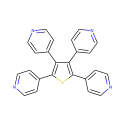 c1cc(-c2sc(-c3ccncc3)c(-c3ccncc3)c2-c2ccncc2)ccn1 ZINC000037866044