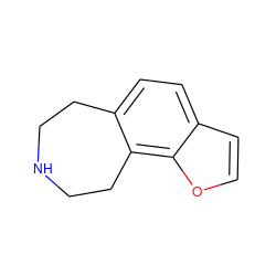 c1cc2ccc3c(c2o1)CCNCC3 ZINC000029060497