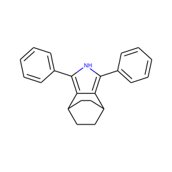 c1ccc(-c2[nH]c(-c3ccccc3)c3c2C2CCC3CC2)cc1 ZINC000001490272