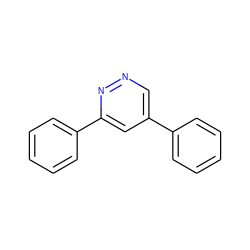 c1ccc(-c2cnnc(-c3ccccc3)c2)cc1 ZINC000013673492