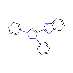 c1ccc(-c2nn(-c3ccccc3)cc2-c2nc3ccccc3[nH]2)cc1 ZINC000006550252